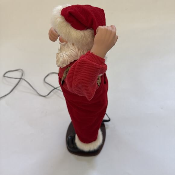 Jingle Bell Rock Dancing Santa 16" LTD 1998 Retired w/Box EUC Christmas 1st Ed - Picture 3 of 8